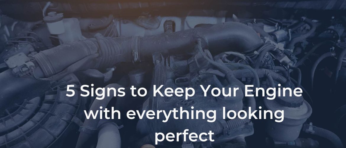 5 Signs to Keep Your Engine with everything looking perfect